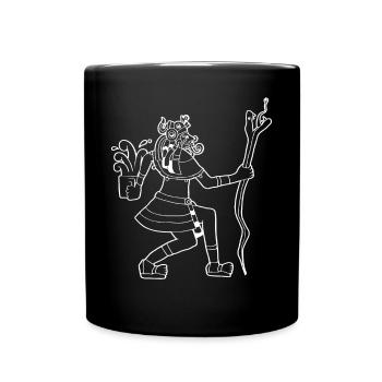 Tlaloc Aztec Rain Dieu Aztèque Nahu - Mug uni - noir - Devant