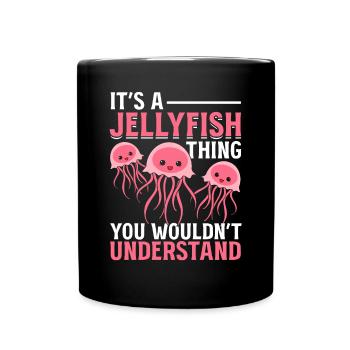 C’est une chose de méduse que vous ne comprenez pas - Mug uni - noir - Devant