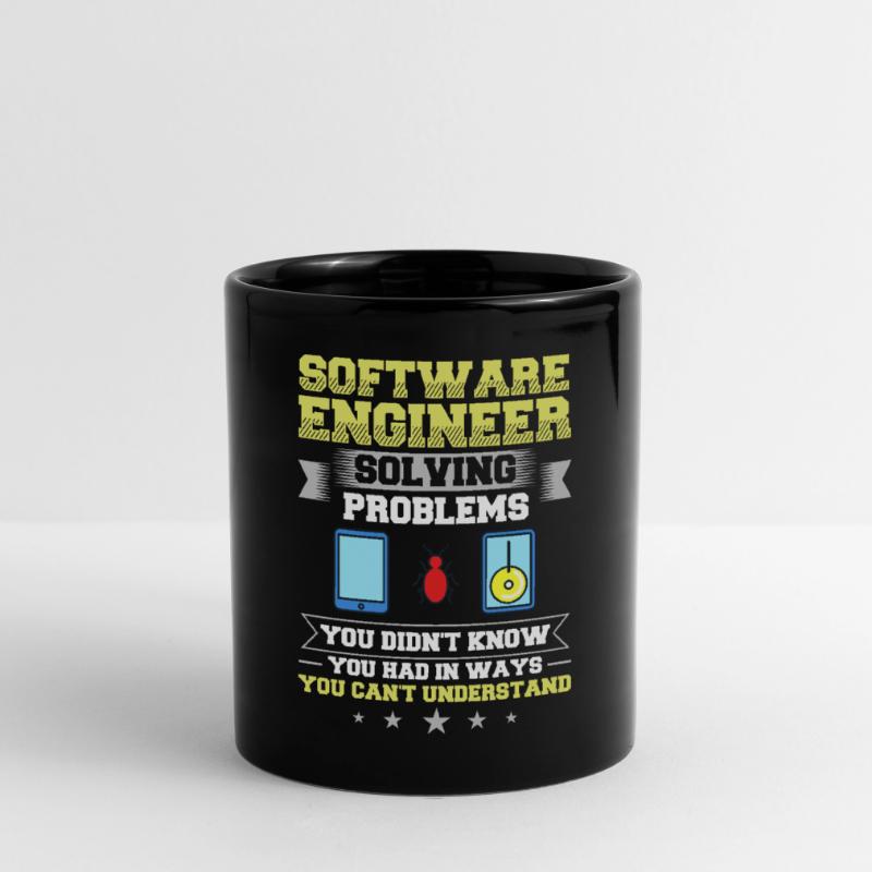 Software Engineering Softwaretechnik Ingenieur Tasse einfarbig