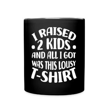 Maman - Mug uni - noir - Devant