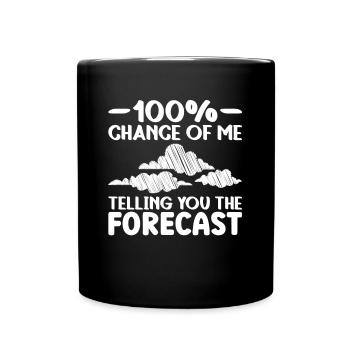 Météorologue Météo Climat Prévisions Météo - Mug uni - noir - Devant