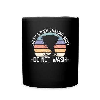 Météorologue tempête Météo Climat Prévisions météo - Mug uni - noir - Devant