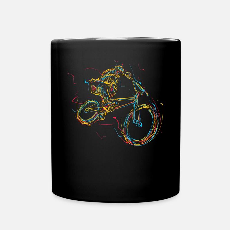 Descente VTT VTT DH - Mug uni - noir