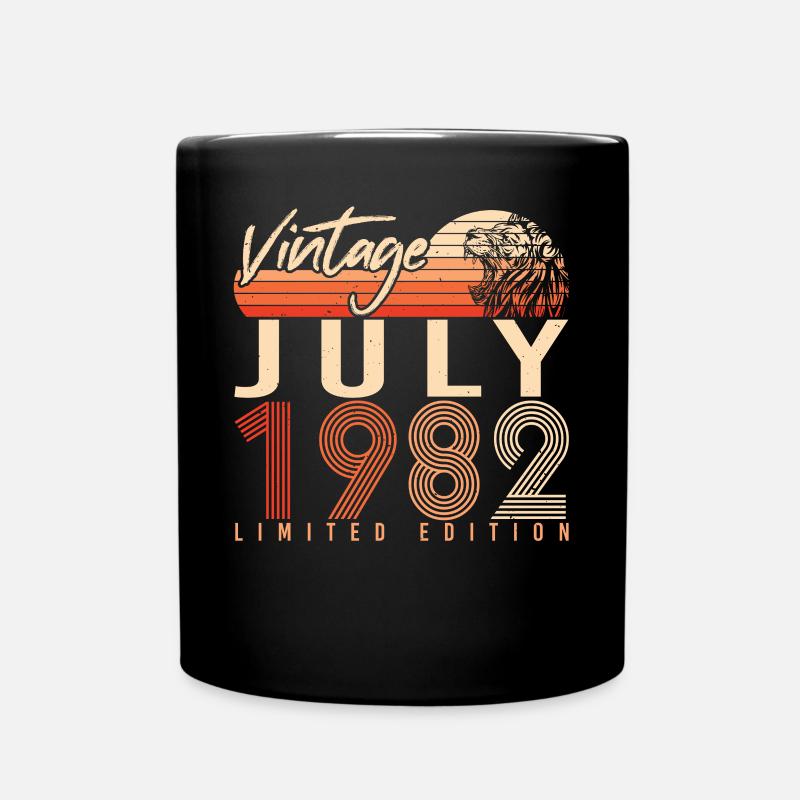 Juillet 1982 40e anniversaire - Mug uni - noir