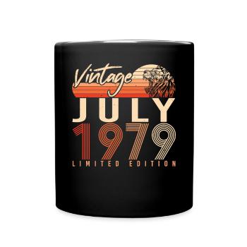 Né en 1979 en juillet - Mug uni - noir - Devant