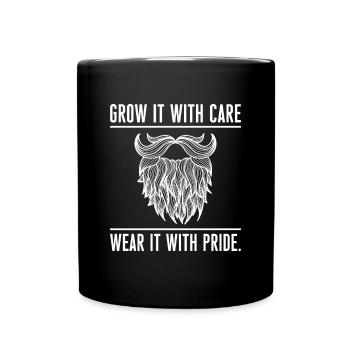 Cultivez-le avec soin Portez-le avec fierté Bart Shirt - Mug uni - noir - Devant