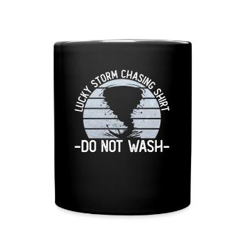 Météorologue tempête Météo Climat Prévisions météo - Mug uni - noir - Devant