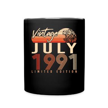1991 July gift idea - Full Colour Mug - black - Front