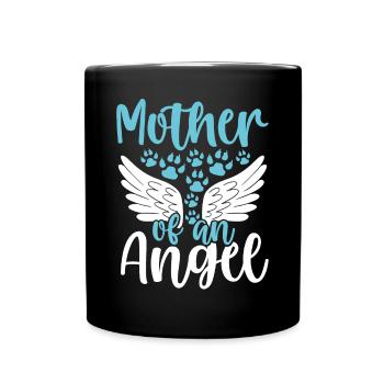 Cat Lover Condolences Cat Remembrance Loss of Cat - Tasse einfarbig - Schwarz - Vorne