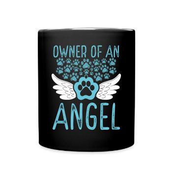 Cat Mom Cat Condolences Remembrance Cat Dad - Tasse einfarbig - Schwarz - Vorne