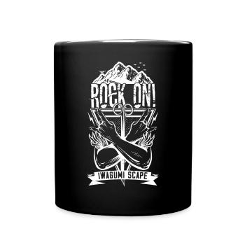 Iwagumi Aquascaping Fish Keeper Aquascape Rock On - Mug uni - noir - Devant