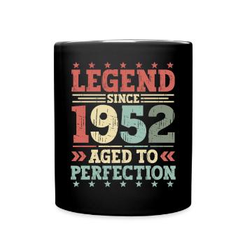 Legend 1952 Cadeau d’anniversaire vintage - Mug uni - noir - Devant