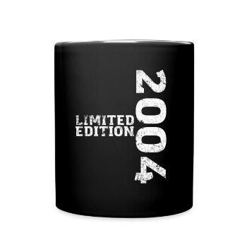 Édition Limitée 2004 18ème Anniversaire Cadeau - Mug uni - noir - Devant