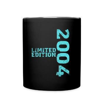 Édition Limitée 2004 18ème Anniversaire Cadeau - Mug uni - noir - Devant