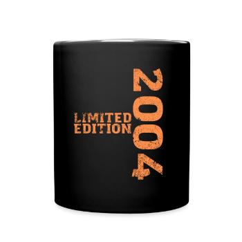 Édition Limitée 2004 18ème Anniversaire Cadeau - Mug uni - noir - Devant