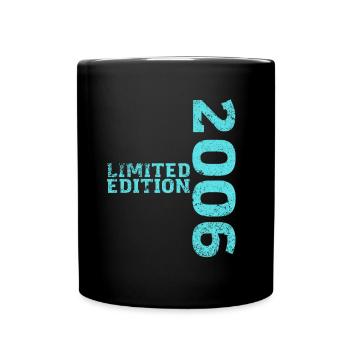 Édition Limitée 2006 16ème Anniversaire Cadeau - Mug uni - noir - Devant