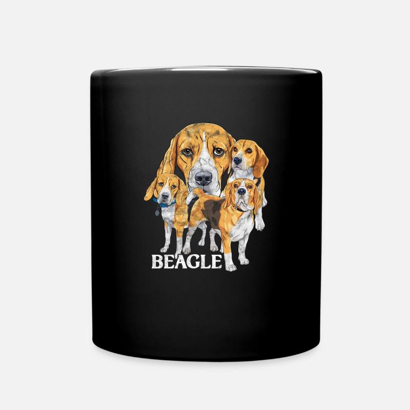 Beagle - Mug uni - noir