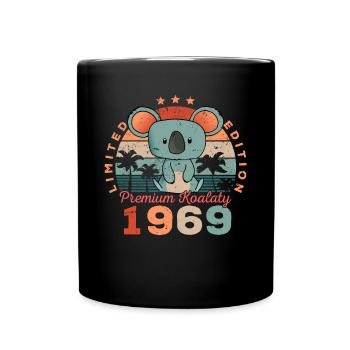 Année de naissance 1969 Anniversaire Koala Koala Bear - Mug uni - noir - Devant
