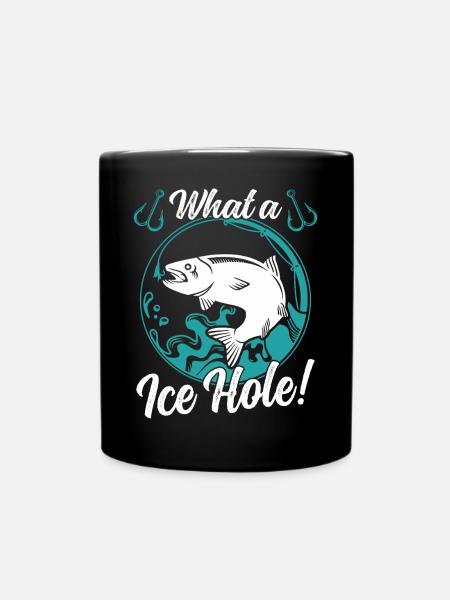 Nice Eisloch - Tasse einfarbig - Schwarz