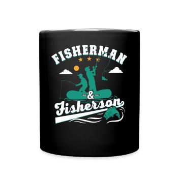 Fischer & Fischersohn - Full Colour Mug - black - Front