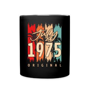 1975 Juillet Original - Mug uni - noir - Devant