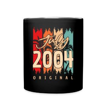 July 2004 Finally 18. - Full Colour Mug - black - Front