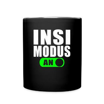 INSI MODUS - Tasse einfarbig - Schwarz - Vorne
