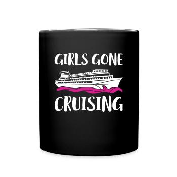 Cadeau chemise Girls Gone Cruising - Mug uni - noir - Devant