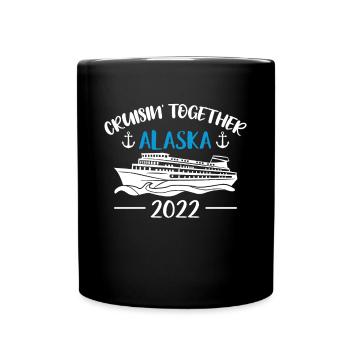 Cruising Together Alaska Shirt Cadeau - Mug uni - noir - Devant