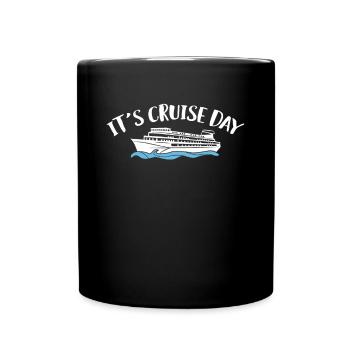 C’est cruise day Cruise Shirt Gift - Mug uni - noir - Devant