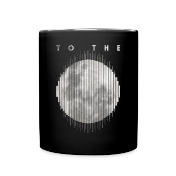 Crypto Trading Stock Chart Cot to the Moon - Mug uni - noir - Devant