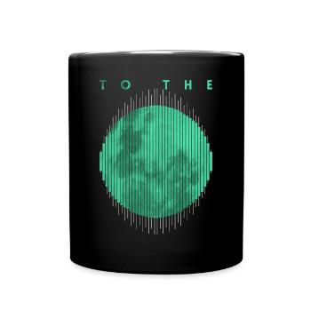 Graphique boursier de bougie Crypto Quote To The Moon - Mug uni - noir - Devant
