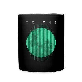 Crypto Trading Stock Chart Cot to the Moon - Mug uni - noir - Devant
