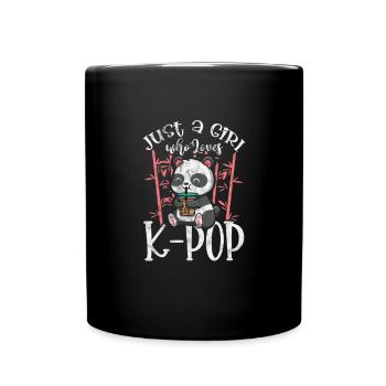 K-Pop Musique Coréenne Pop Corée Kpop Cadeau - Mug uni - noir - Devant