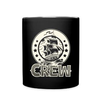 Voilier Voilier Équipage - Mug uni - noir - Devant