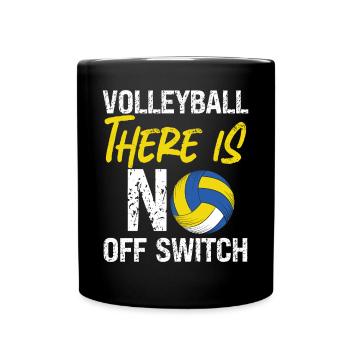 Volleyball Player Team Volleyball - Full Colour Mug - black - Front