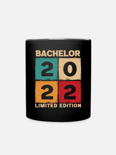 Bachelor 2022 Limited Edition - Tasse einfarbig - Schwarz