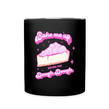 Baking cakes Baker Design n Dessert lovers - Full Colour Mug - black - Front