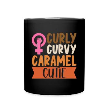 Feminist Womens Rights Female - Tasse einfarbig - Schwarz - Vorne