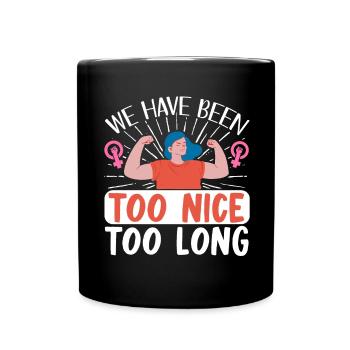 Feminist Womens Rights Female - Tasse einfarbig - Schwarz - Vorne