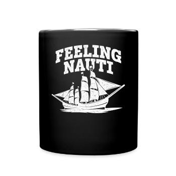 Drôle de marin Marin Nautique Marin Navire - Mug uni - noir - Devant