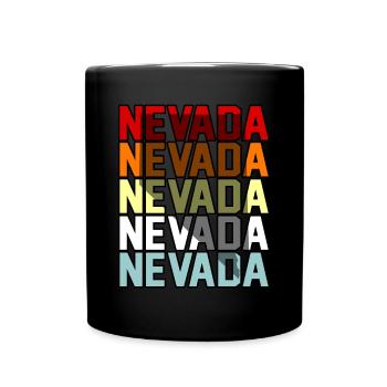De bonnes choses cultivées au Nevada Cadeau - Mug uni - noir - Devant