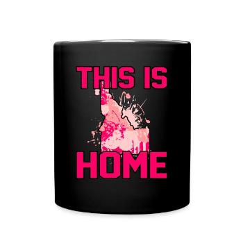 Startseite Idaho Geschenk - Tasse einfarbig - Schwarz - Vorne