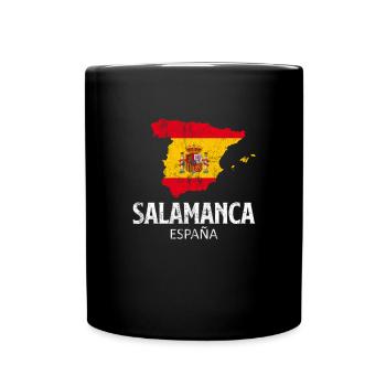 salamanca spain, espana salamanca spain - Full Colour Mug - black - Front