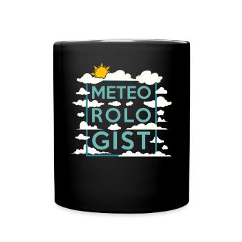 Météorologue Prévisions météorologiques - Mug uni - noir - Devant