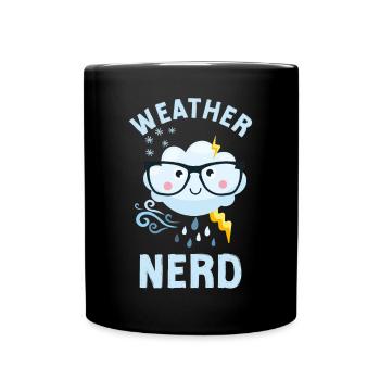 Meteorologist Weather Forecast - Full Colour Mug - black - Front