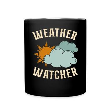 Meteorologist Weather Forecast - Full Colour Mug - black - Front