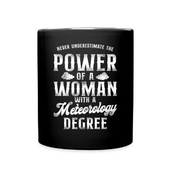 Météorologue Prévisions météorologiques - Mug uni - noir - Devant