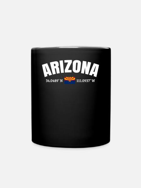Arizona cadeau amusant à la maison - Mug uni - noir