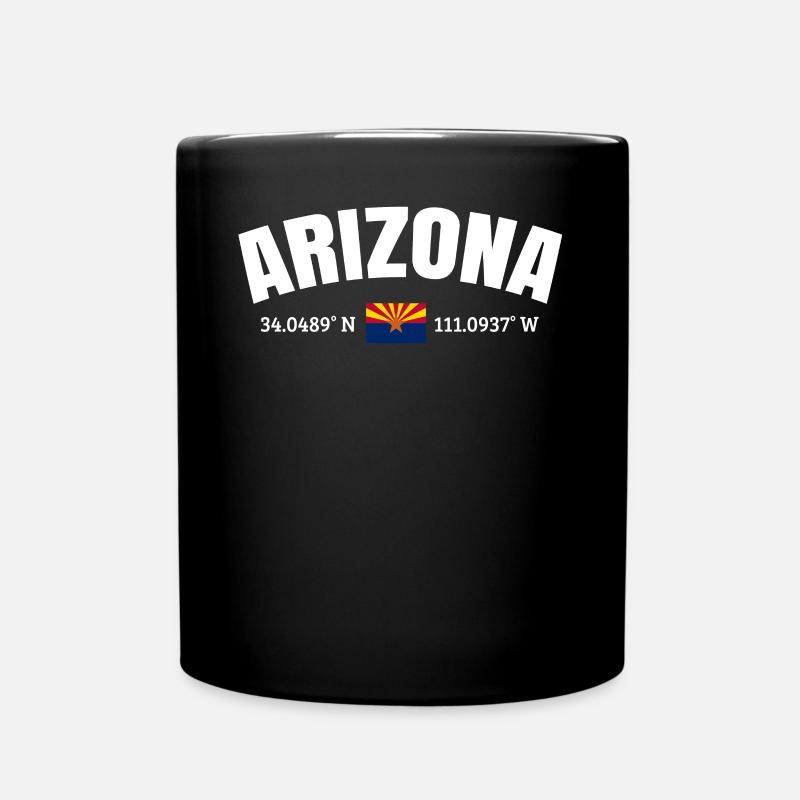 Arizona cadeau amusant à la maison - Mug uni - noir